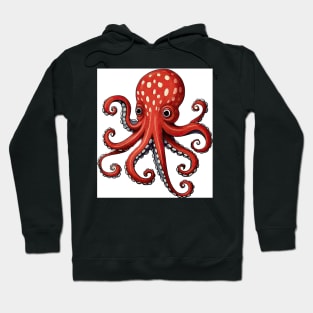 Scarlet Octopus Hoodie